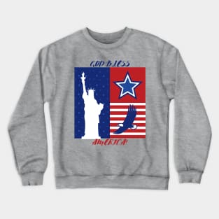 God Bless America! Crewneck Sweatshirt